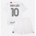 AC Milan Rafael Leao #10 Replika Babykläder Borta matchkläder barn 2023-24 Korta ärmar (+ Korta byxor)